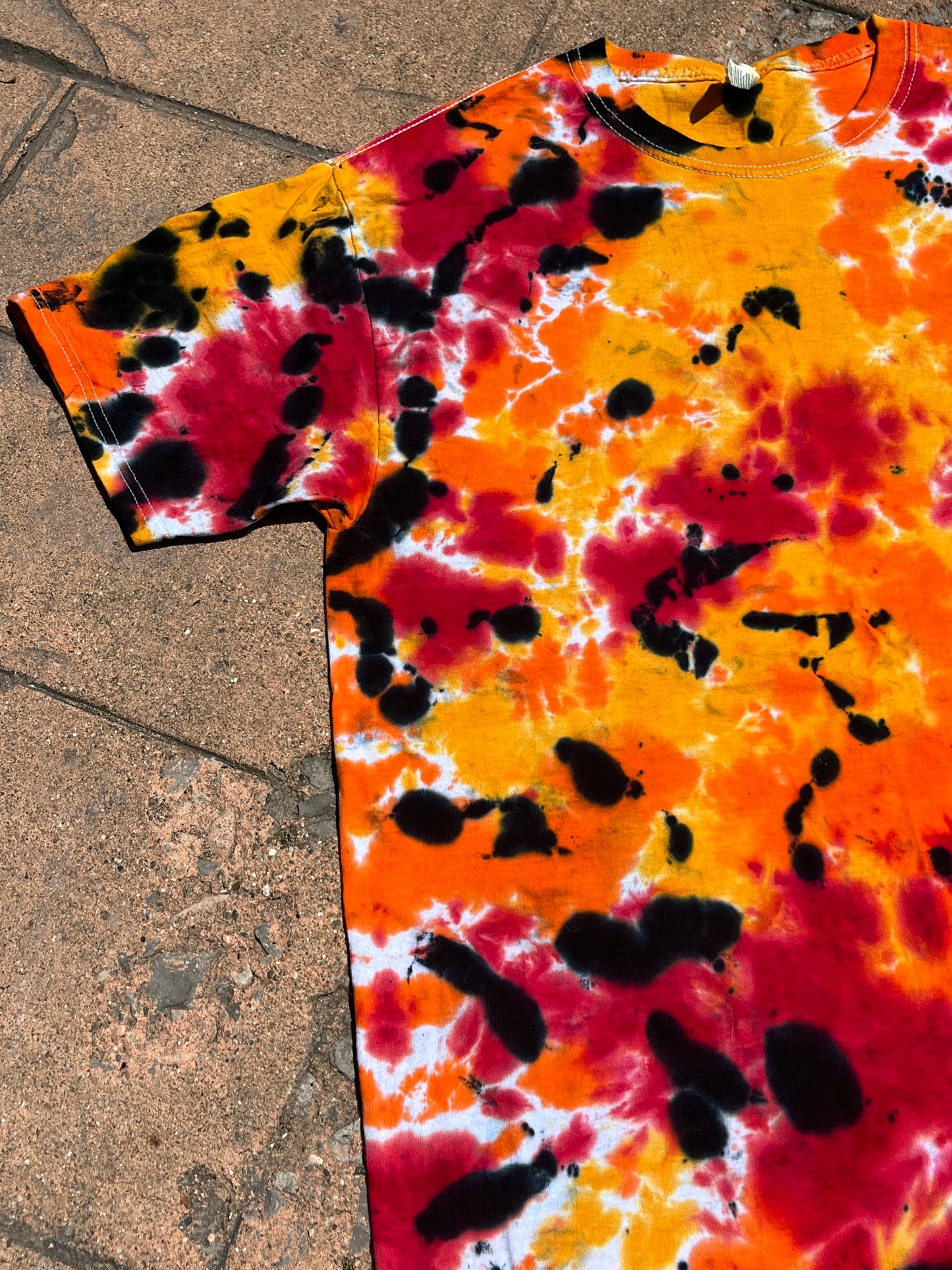 Medium - Fire Tone Tie dye T