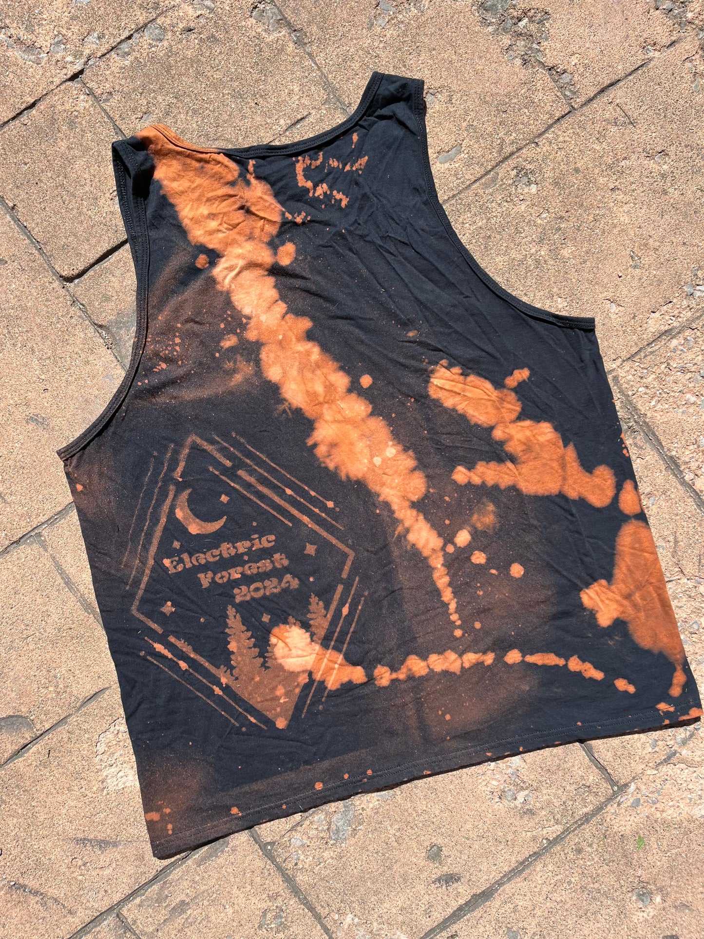 SALE Electric Forest Bleach Splatter