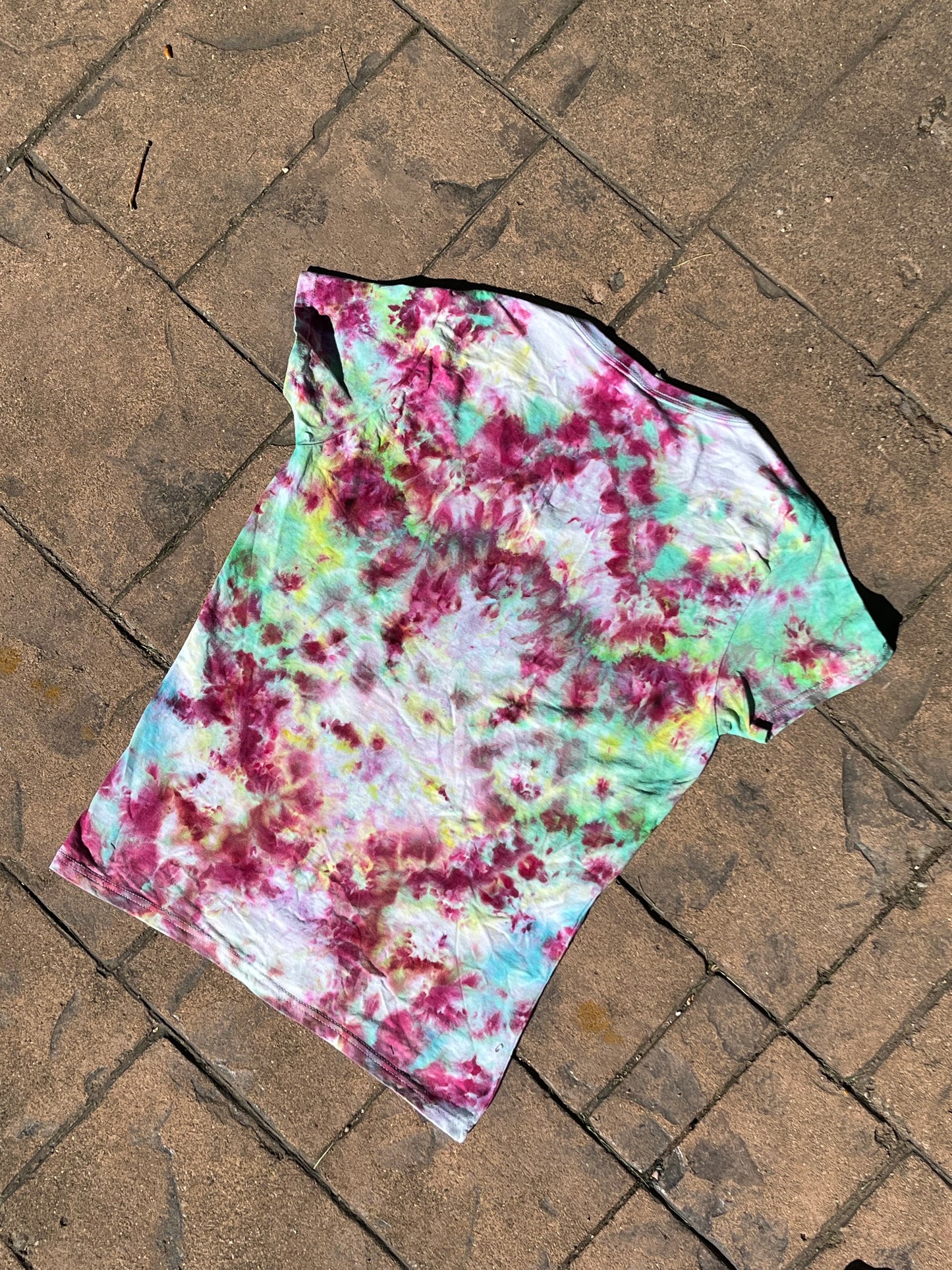 Medium - Ice-dye Cat Heart