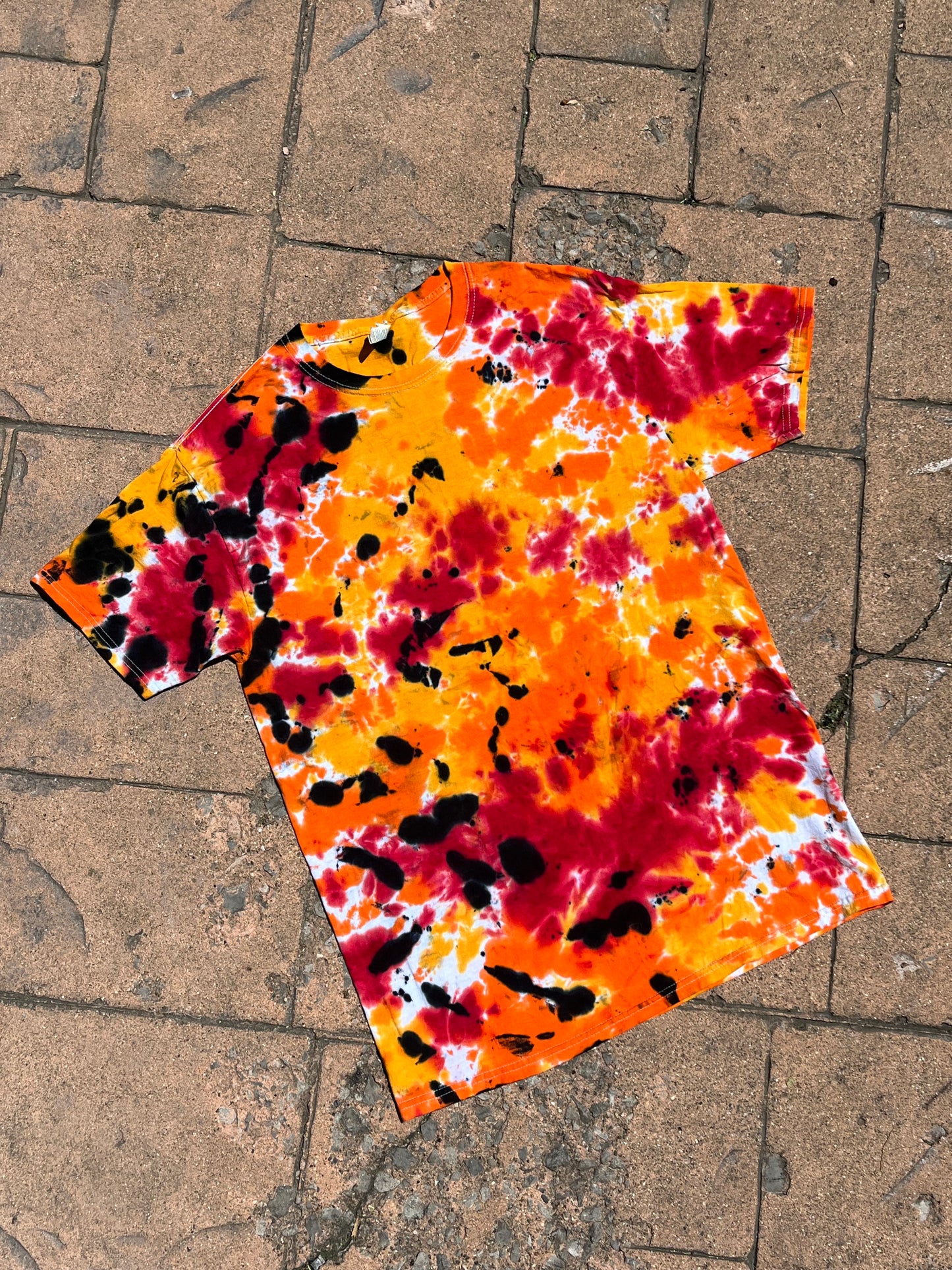 Medium - Fire Tone Tie dye T